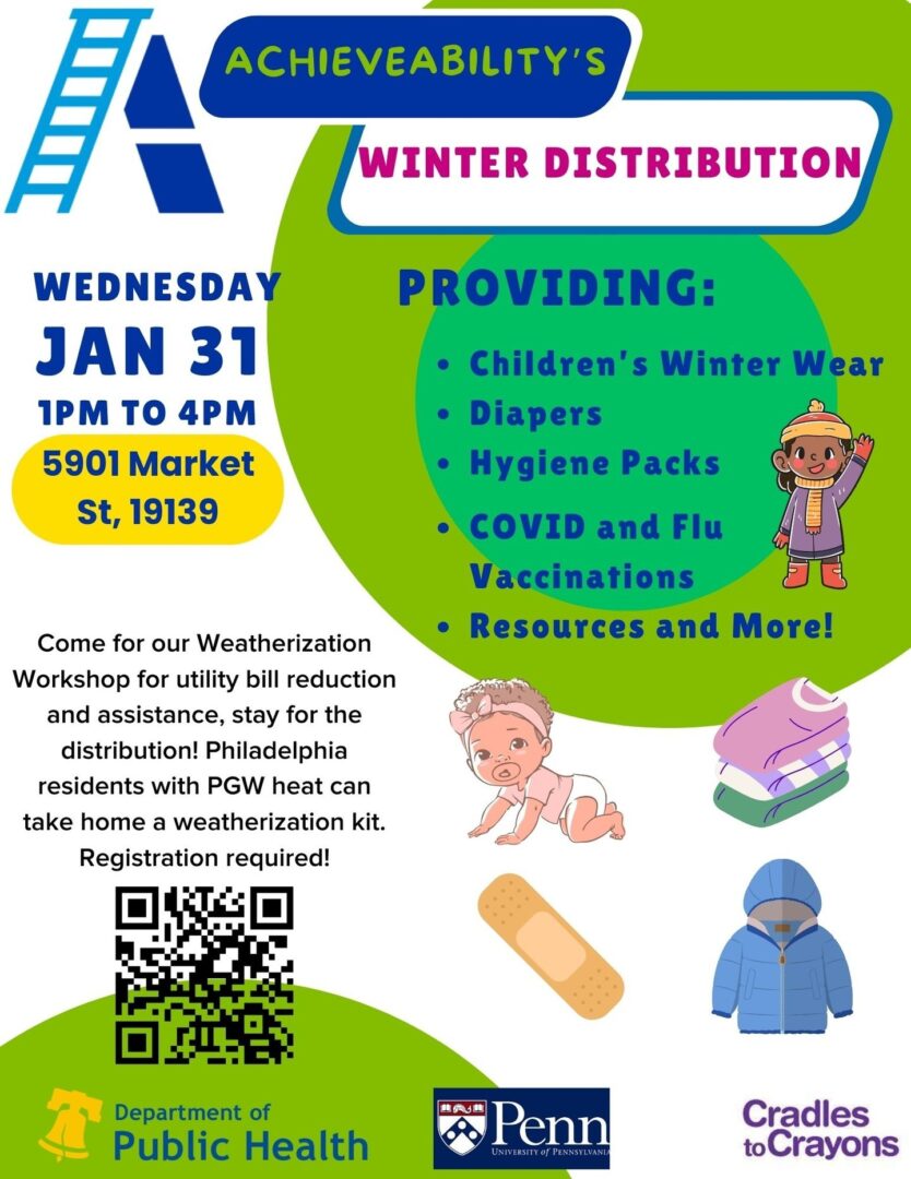 A flyer for the winter distribution.
