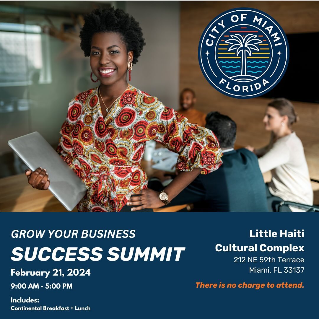 A flyer for the city of honolulu's business success summit.