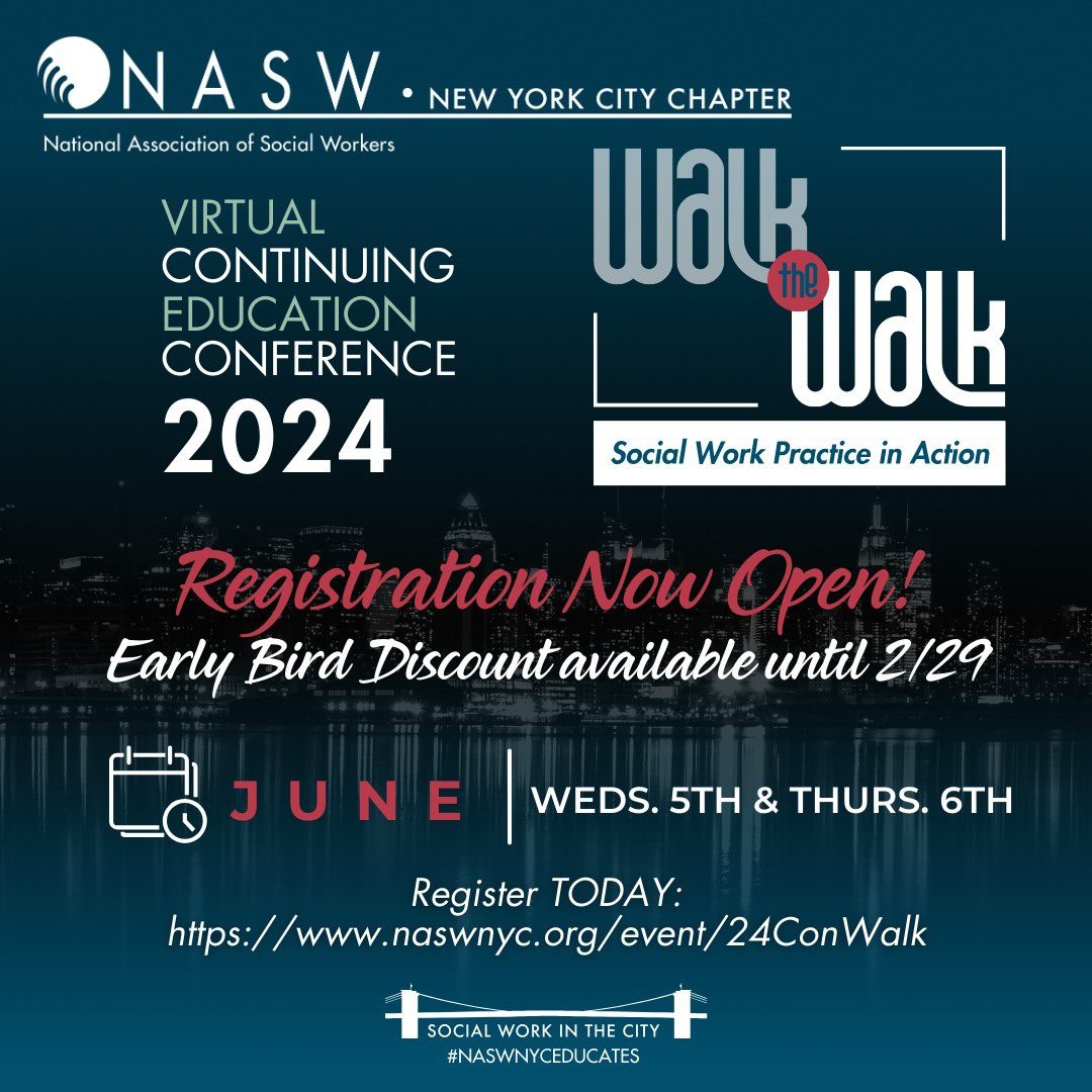 Nasw virtual counseling education conference 2020 registration open.