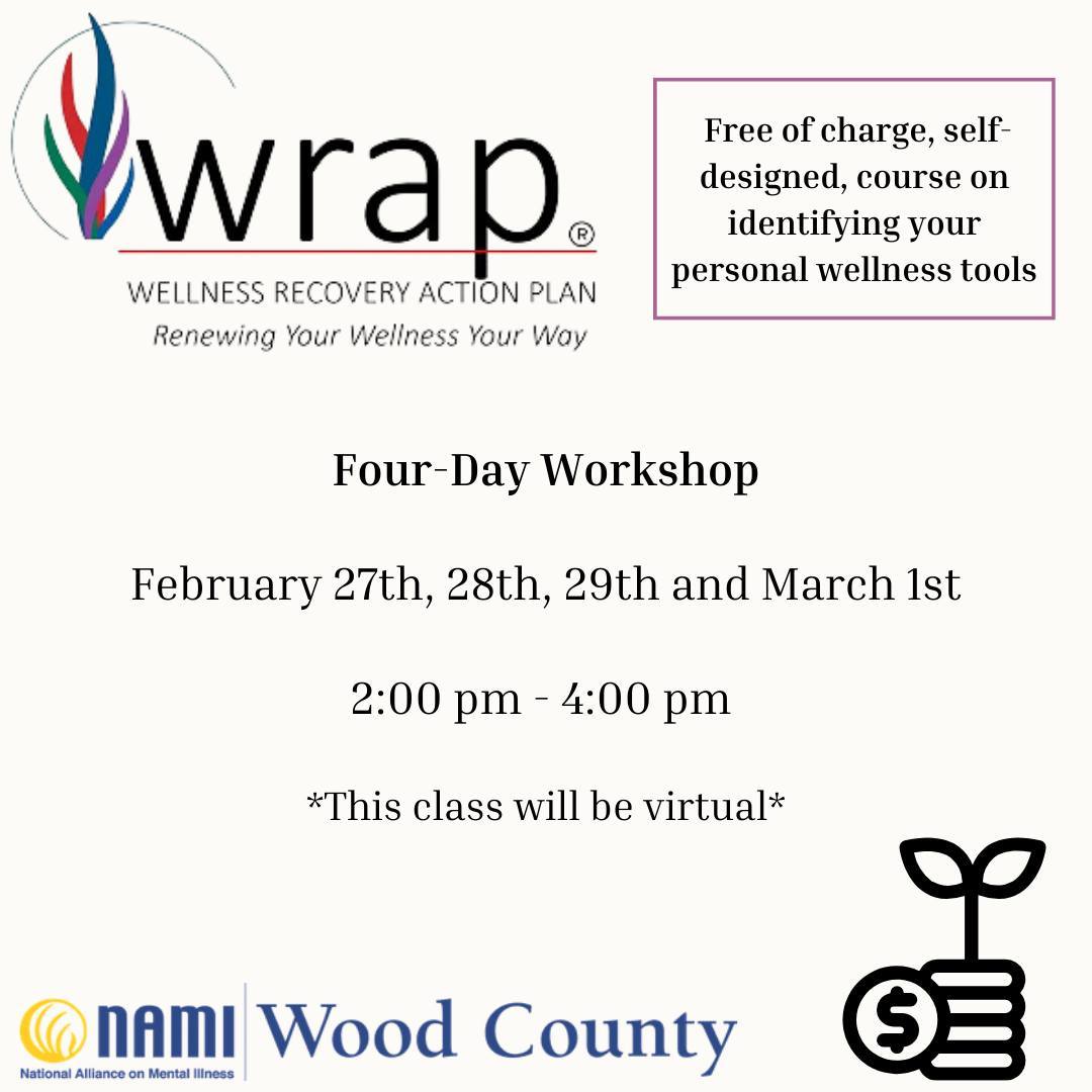 A flyer for the wrap four-day workshop.